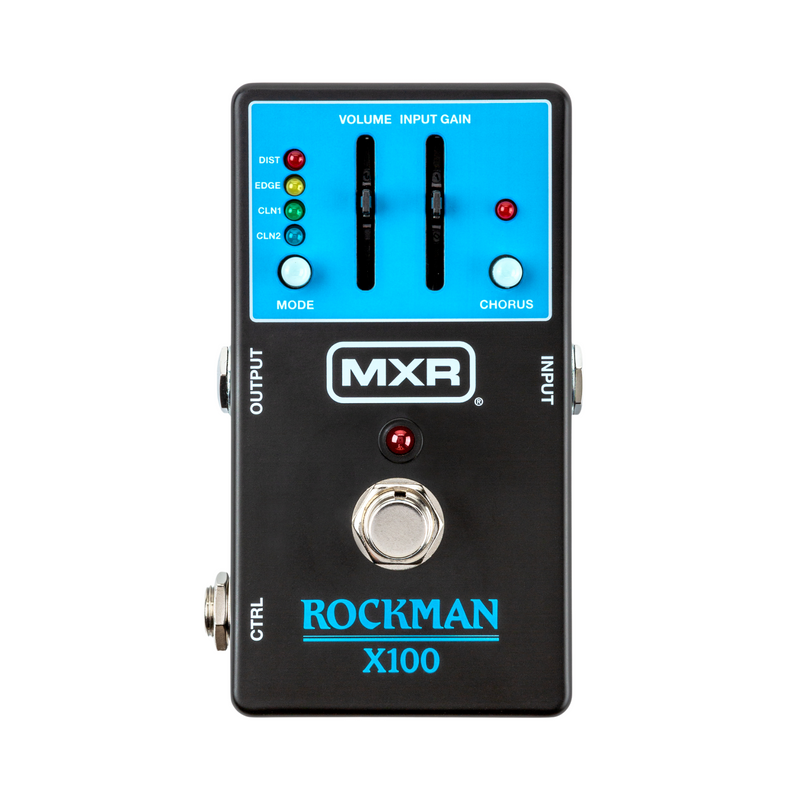 MXR Rockman X100 Analog Tone Processor Multi-Effect Pedal