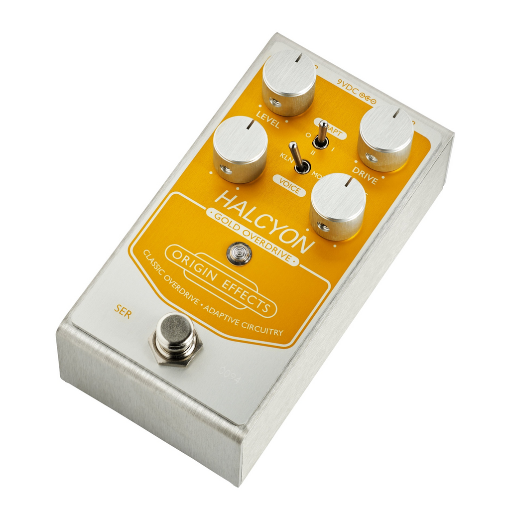 Origin Effects Halcyon Gold Overdrive Effect Pedal