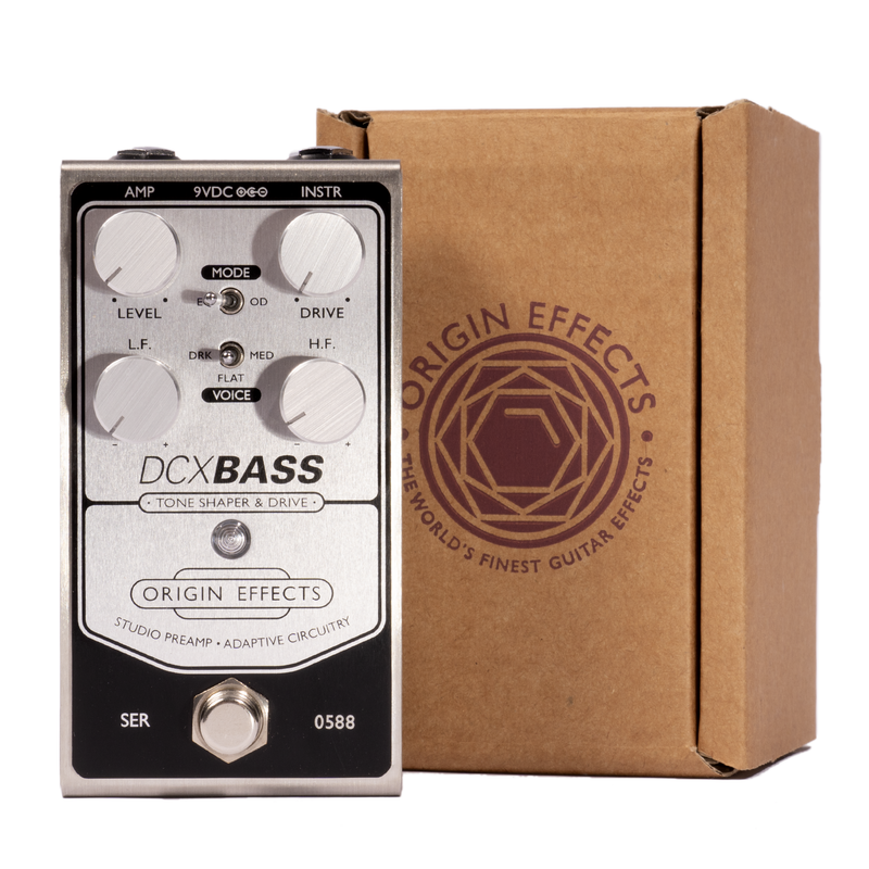 Origin Effects DCX Bass Tone Shaper and Drive Pedal