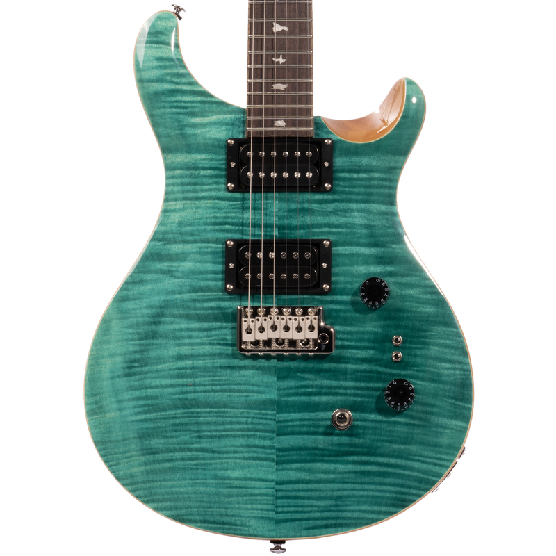 PRS SE Custom 24-08 Electric Guitar, Rosewood Fingerboard, Turquoise