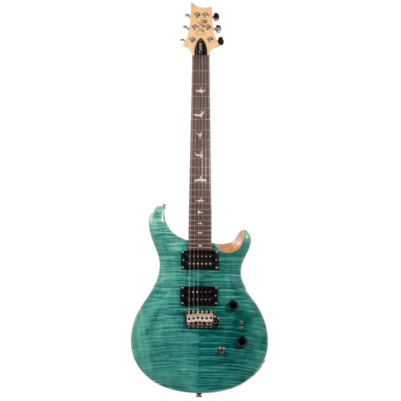 PRS SE Custom 24-08 Electric Guitar, Rosewood Fingerboard, Turquoise