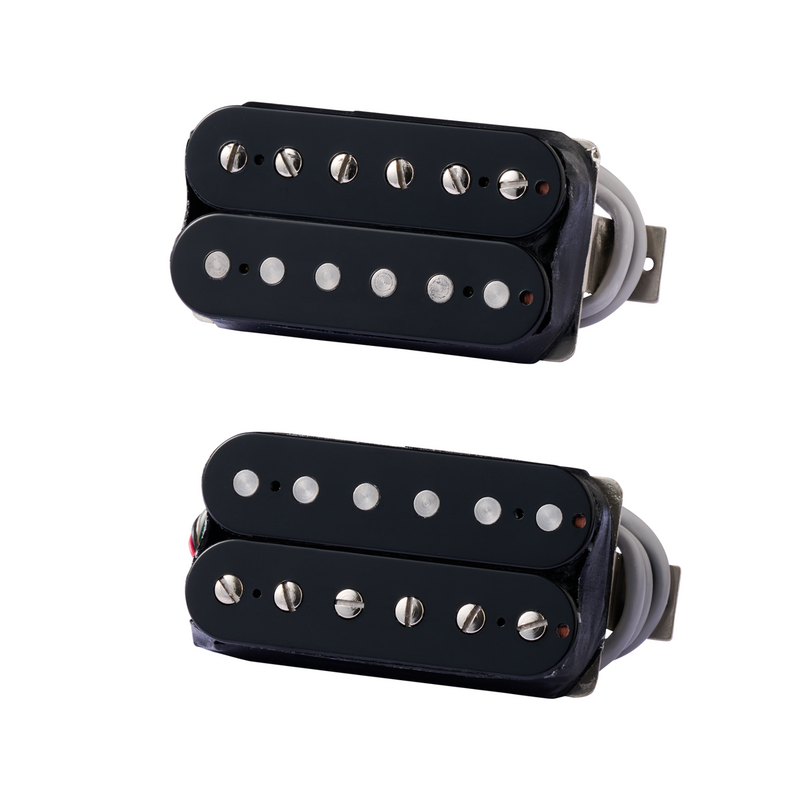 Gibson 496R/500T Ceramic Humbucker Guitar Pickup Set, Black