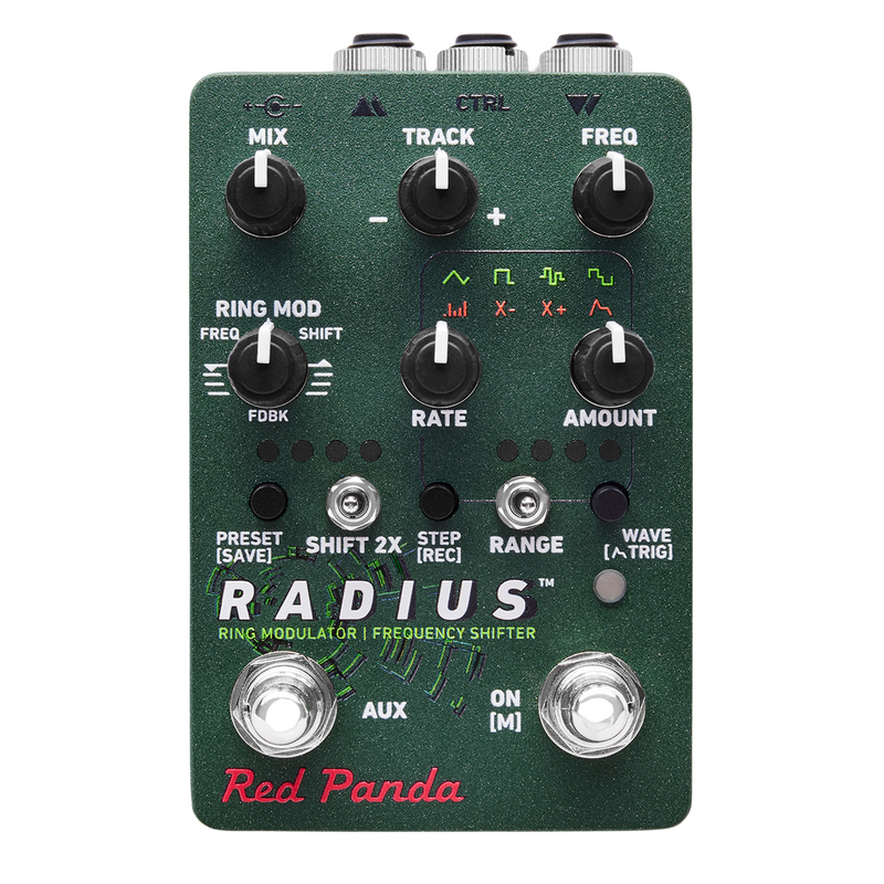 Red Panda Radius Ring Modulator/Frequency Shifter Effect Pedal