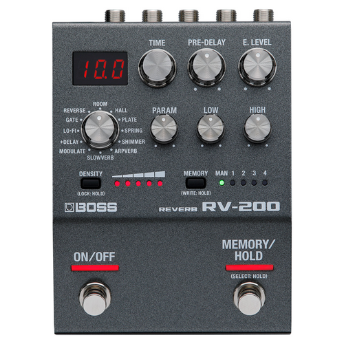 Boss RV-200 Reverb Effect Pedal