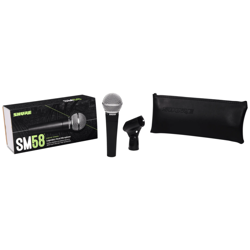 Shure SM58-LC Dynamic Cardioid Vocal Microphone