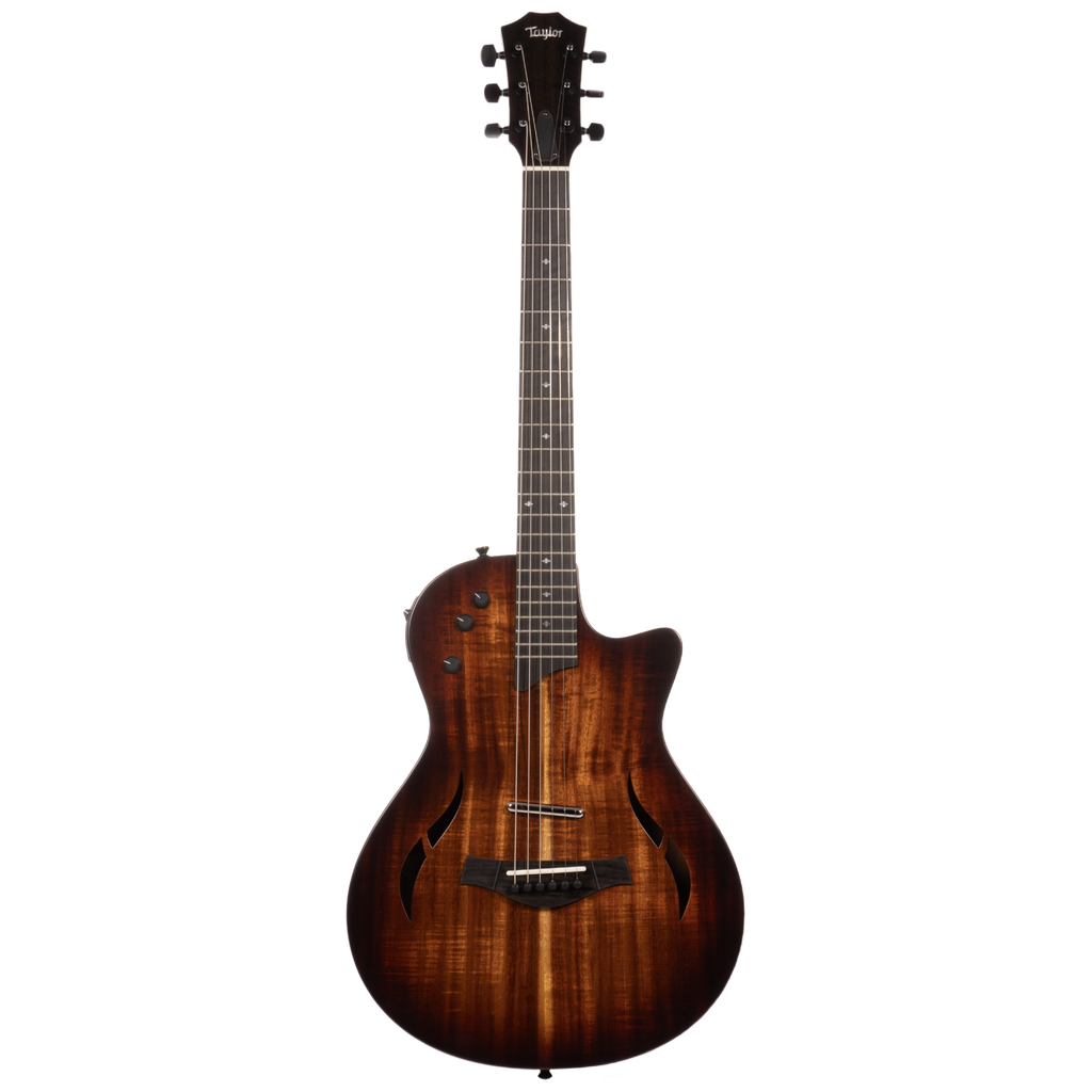 Taylor T5Z-CUSTOM-KOA Upgraded Thinline Acoustic-Electric Guitar, Koa –  Easy Music Center