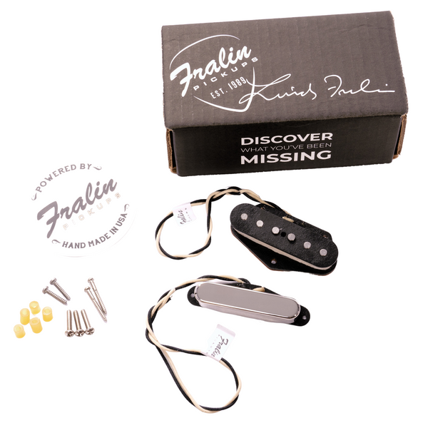 Fralin Pickups Vintage Hot Telecaster Electric Guitar Pickup Set, Stock  Output