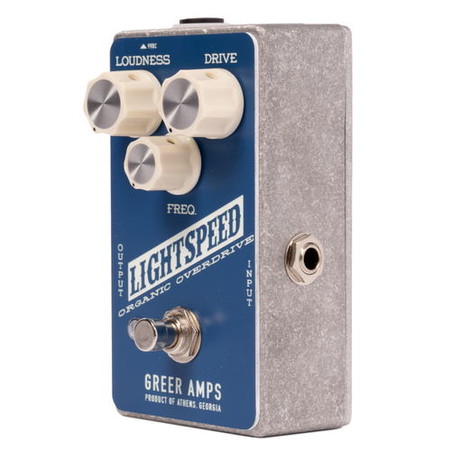 Greer Amps Lightspeed Organic Overdrive Effect Pedal