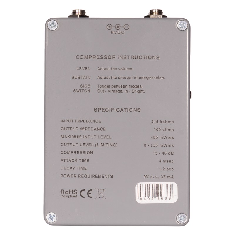 Ross Electronics Compressor Effect Pedal, Era 2 OTA Circuit