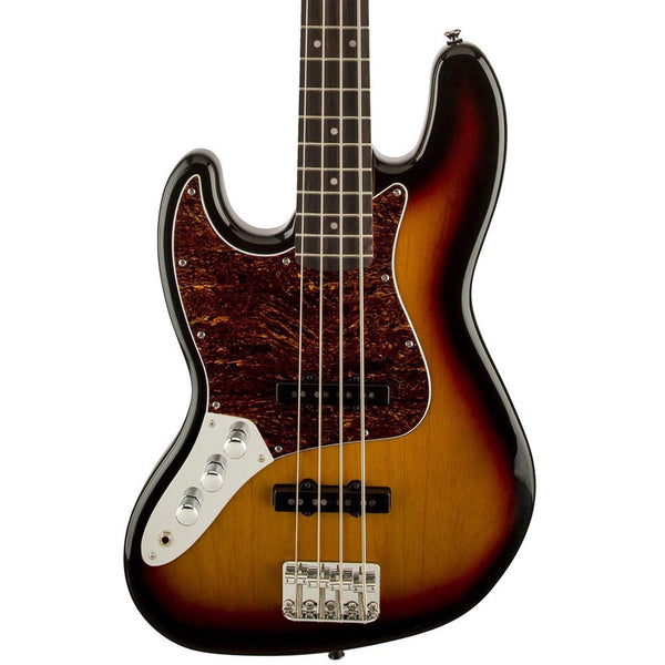 Squier Vintage Modified Jazz Bass Left-Handed - Rosewood - 3-Color Sun