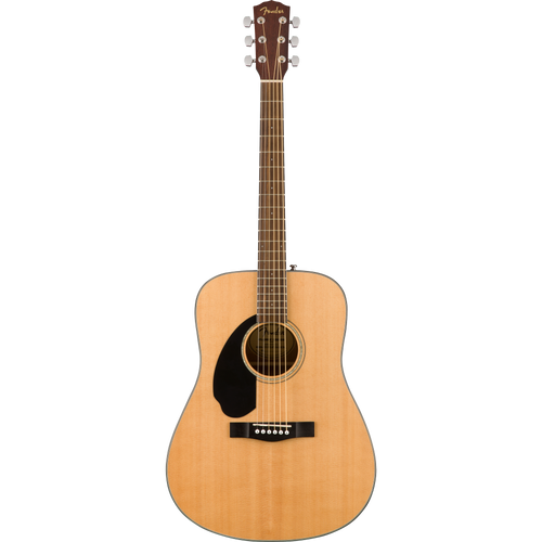 Fender CD-60S LH, Walnut Fingerboard, Natural Acoustic Guitar