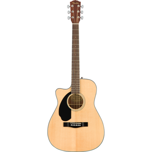 Fender CC-60SCE Concert LH, Walnut Fingerboard, Natural Acoustic Guita