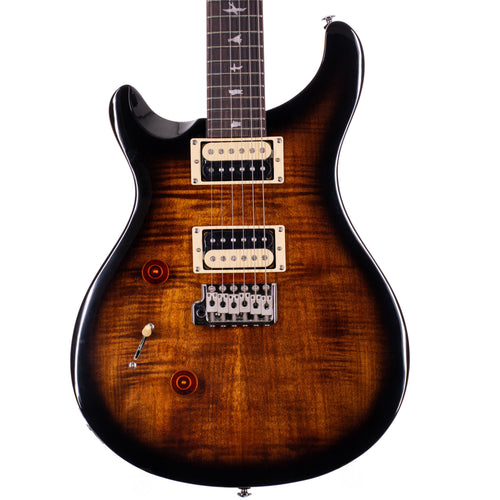 PRS SE Lefty Custom 24, Black Gold Sunburst Electric Guitar