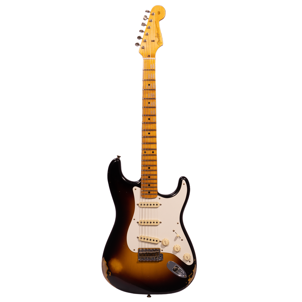 Fender Custom Shop Limited Edition '57 Stratocaster Relic, Wide-Fade  2-Color Sunburst Electric Guitar