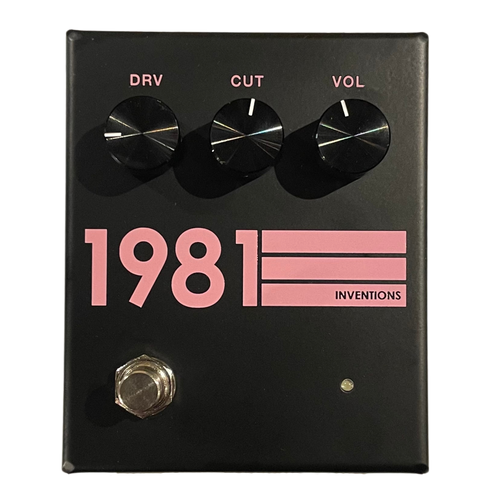 1981 Inventions DRV Overdrive No3 Overdrive Effect Pedal