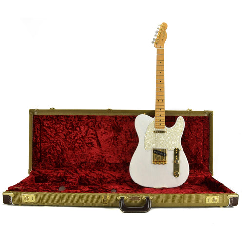 Fender Limited Edition Select Light Ash Telecaster - White Blonde - Us