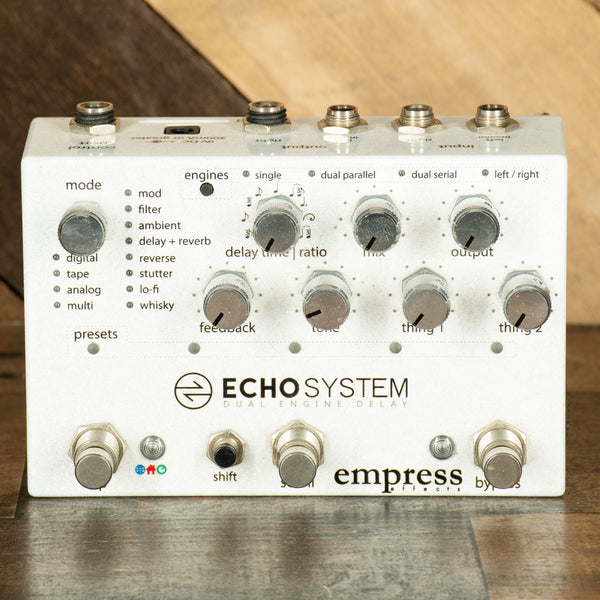 EMPRESS EFFETS Echosystem Dual Engine Delay 待ち遠しかっ (送料無料)(ご予約受付中)