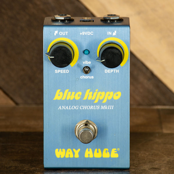 Way Huge Blue Hippo Analog Chorus Effect Pedal - Used