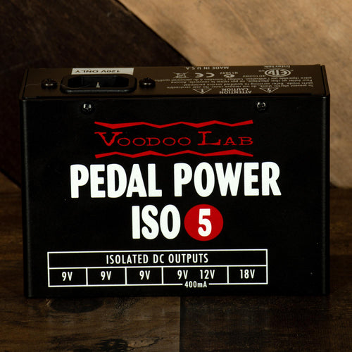 Voodoo Lab Pedal Power ISO 5 Power Supply With Cables - Used