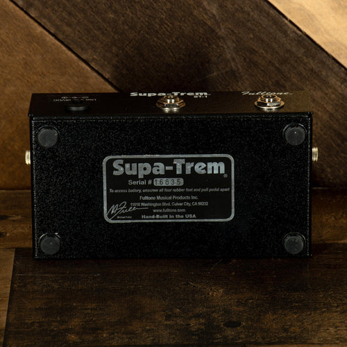 Fulltone Supa Trem ST1 Vintage Amp Style Photo Cell Driven Tremolo - U