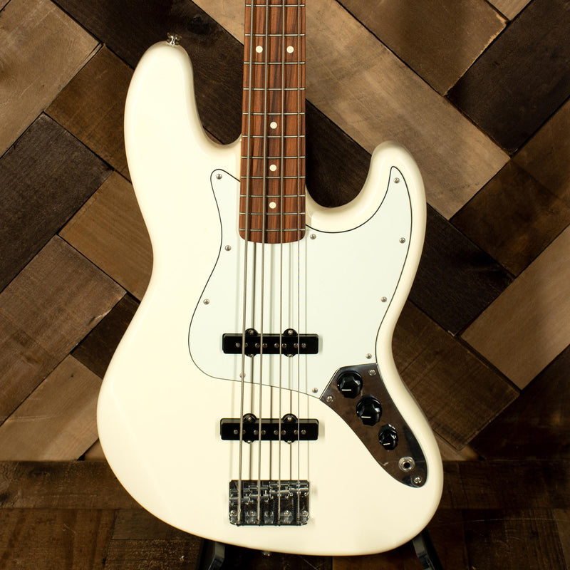 Fender 2017 Player Series Jazz Bass, Olympic White - Used