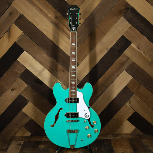 Epiphone Casino Turquoise Chrome Hardware - Used