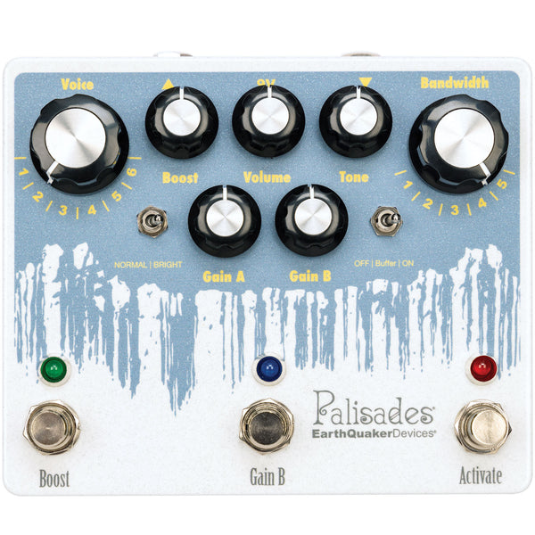 Earthquaker Palisades V2 Mega Ultimate Overdrive Effect Pedal, Limited