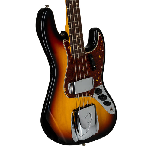 Fender Custom Shop '64 Jazz Bass Guitar, Rosewood, Closet Classic 3-To