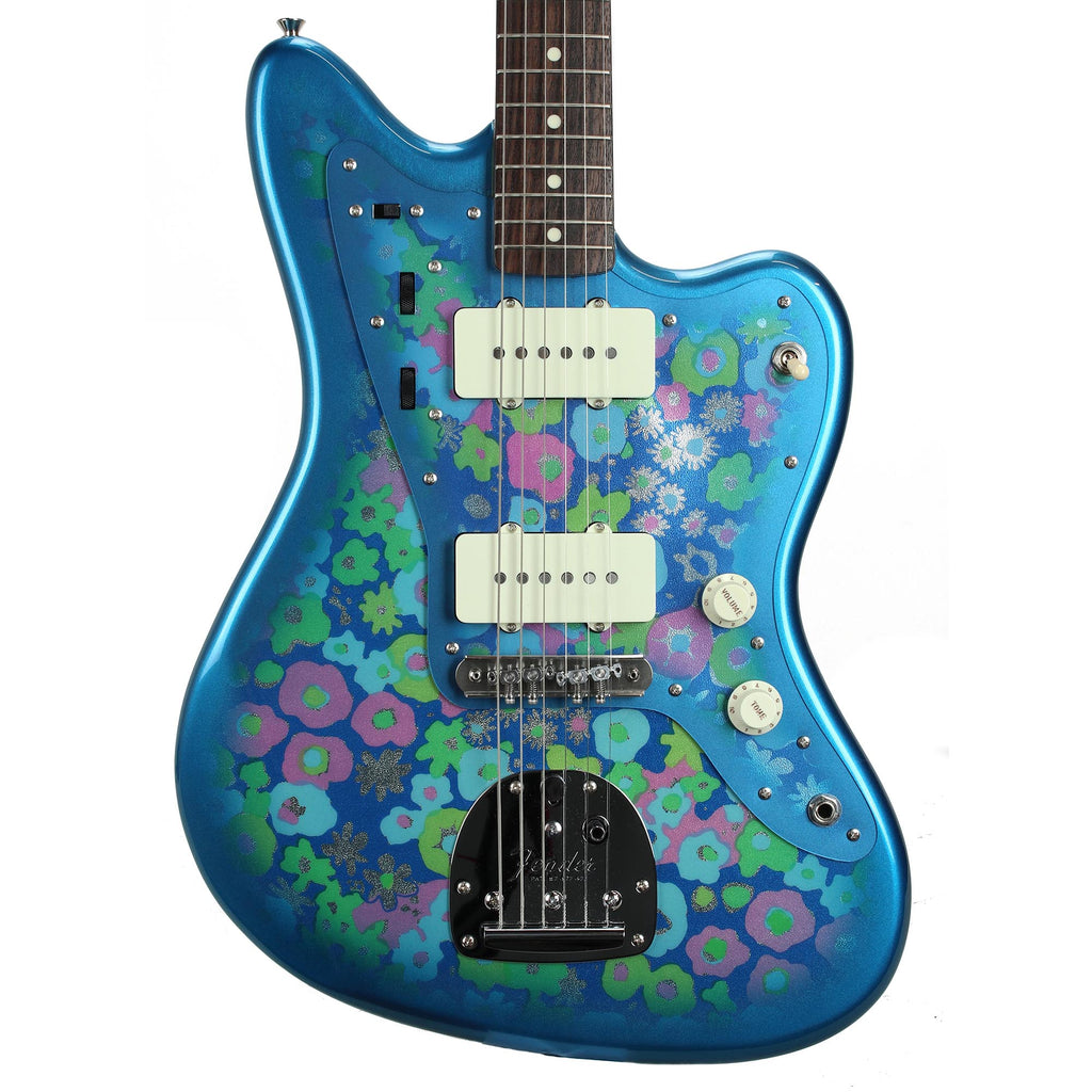 Fender MIJ Traditional 60'S Jazzmaster - Blue Flower - With Mastery