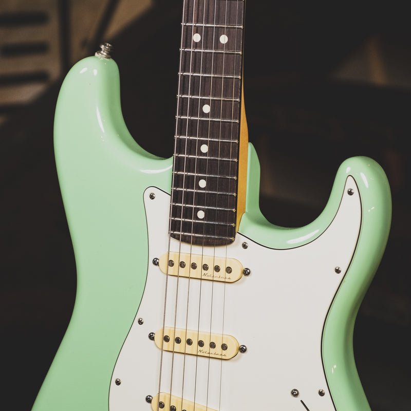 Fender 2015 Jeff Beck Artist Series Stratocaster, Surf Green With OHSC - Used