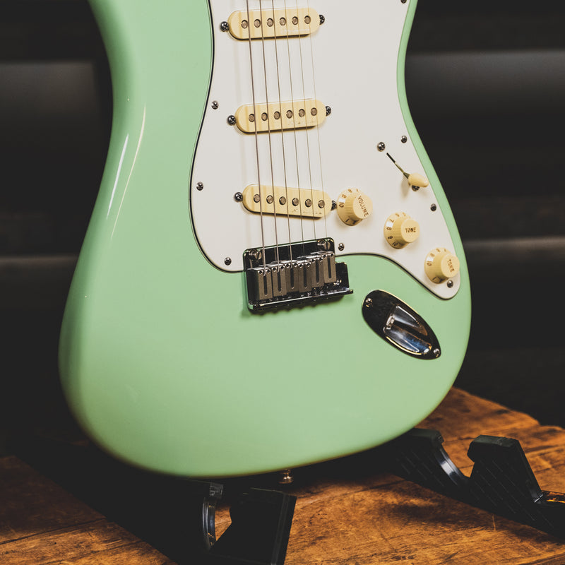 Fender 2015 Jeff Beck Artist Series Stratocaster, Surf Green With OHSC - Used