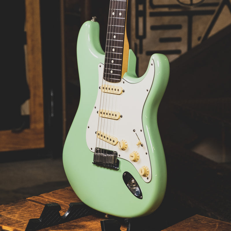 Fender 2015 Jeff Beck Artist Series Stratocaster, Surf Green With OHSC - Used