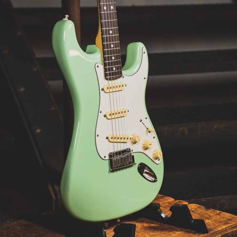 Fender 2015 Jeff Beck Artist Series Stratocaster, Surf Green With OHSC - Used