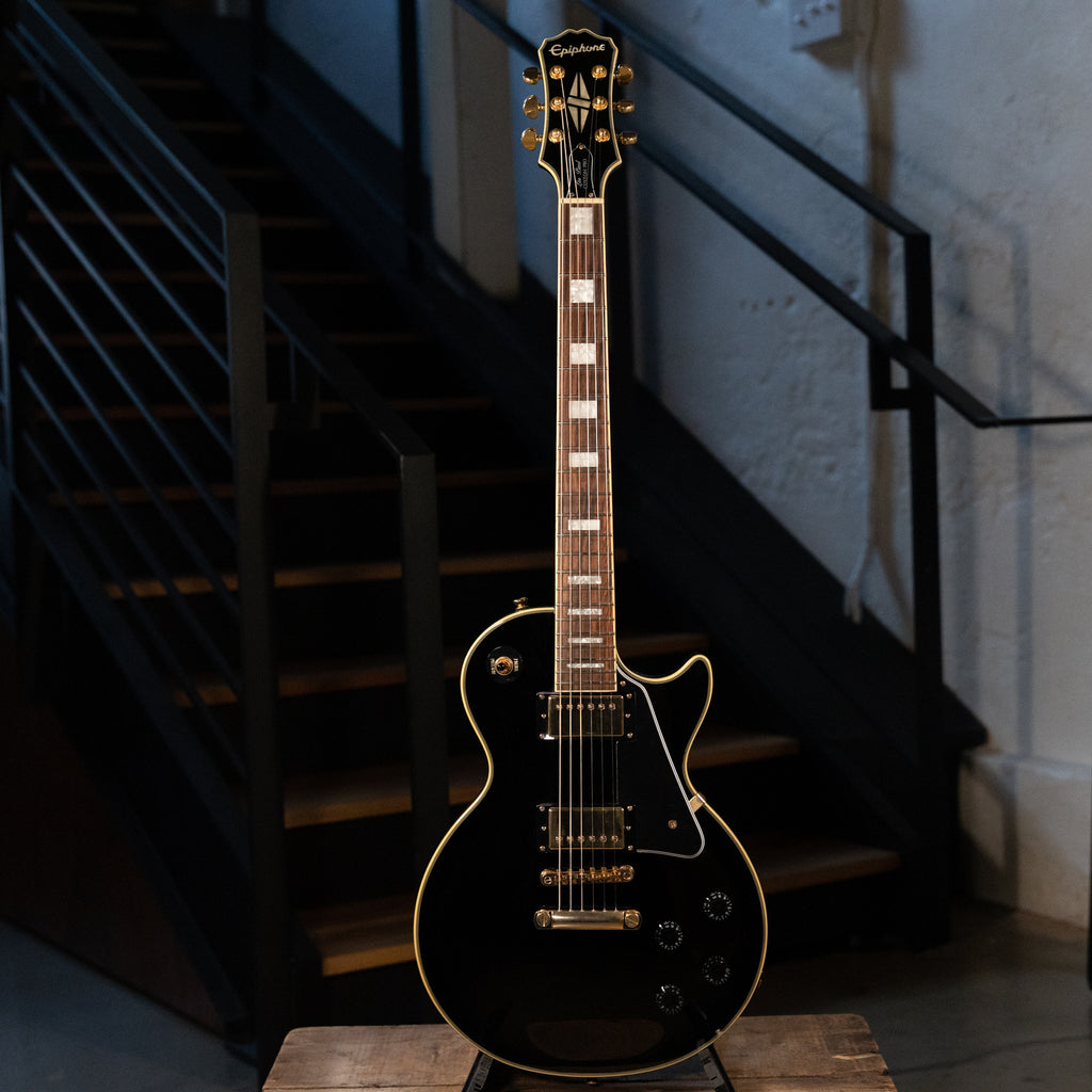 Epiphone 2015 Les Paul Custom Pro Ebony With OHSC - Used