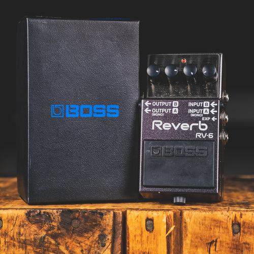 Boss RV-6 Reverb With Box - Used