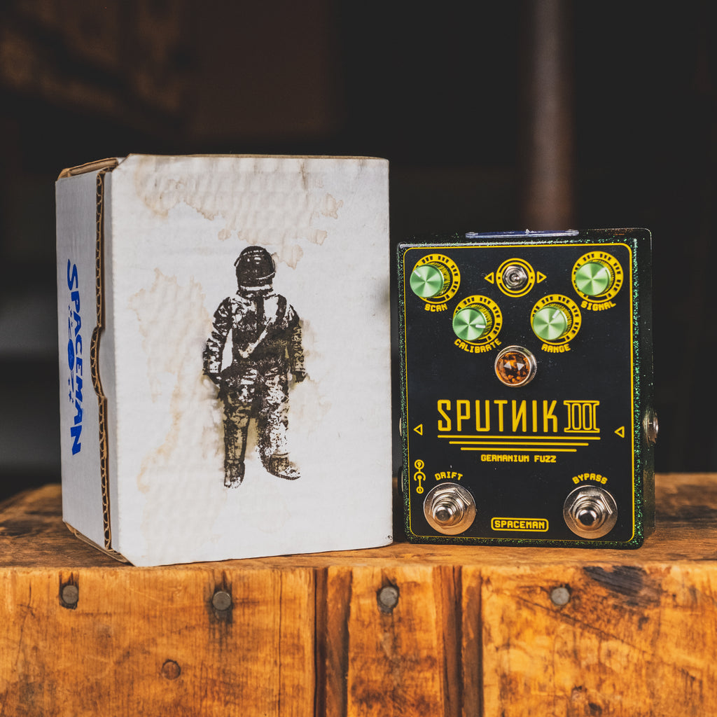 Spaceman Sputnik III Germanium Fuzz Limited Edition, Uranium Green Spa