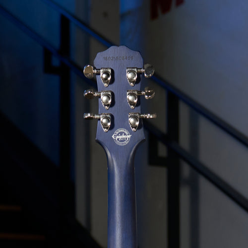 Epiphone 2016 Les Paul Pro-II Electric Guitar Ocean Blue With Case - U