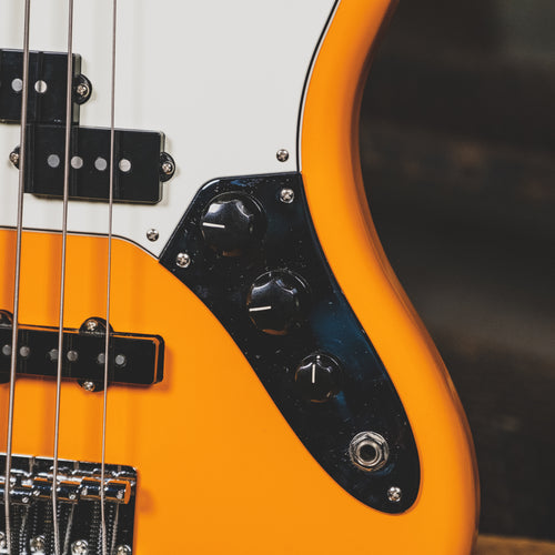 Fender 2021 Player Jaguar Bass Guitar, Capri Orange With Gig Bag - Use