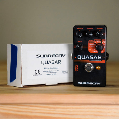 Subdecay Quasar V4 Phase Modulator Effect Pedal - Used