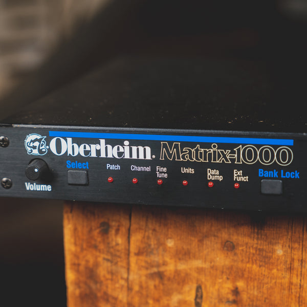 Oberheim Matrix 1000 Rack Mount Synthesizer - Used