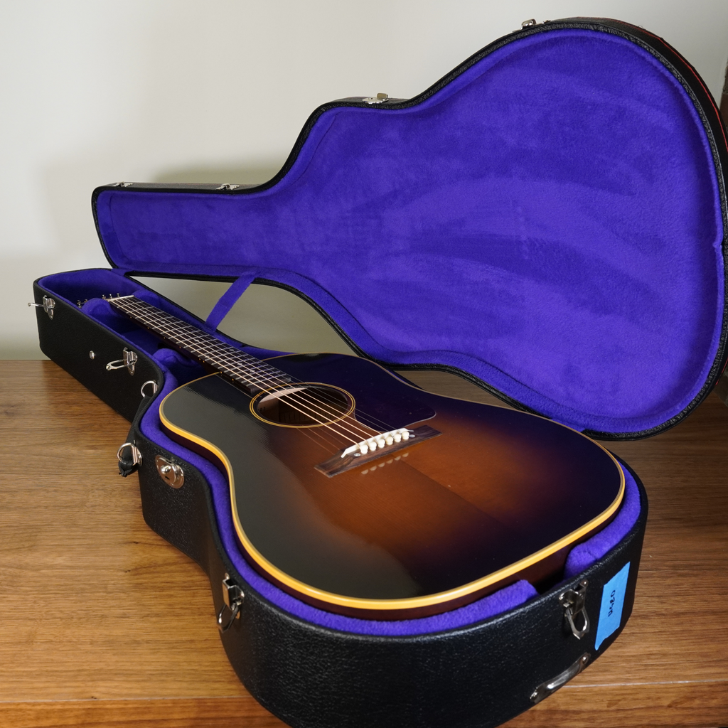 2020 Gibson 1942 J-45 Banner Reissue Acoustic Guitar, Vintage Sunburst