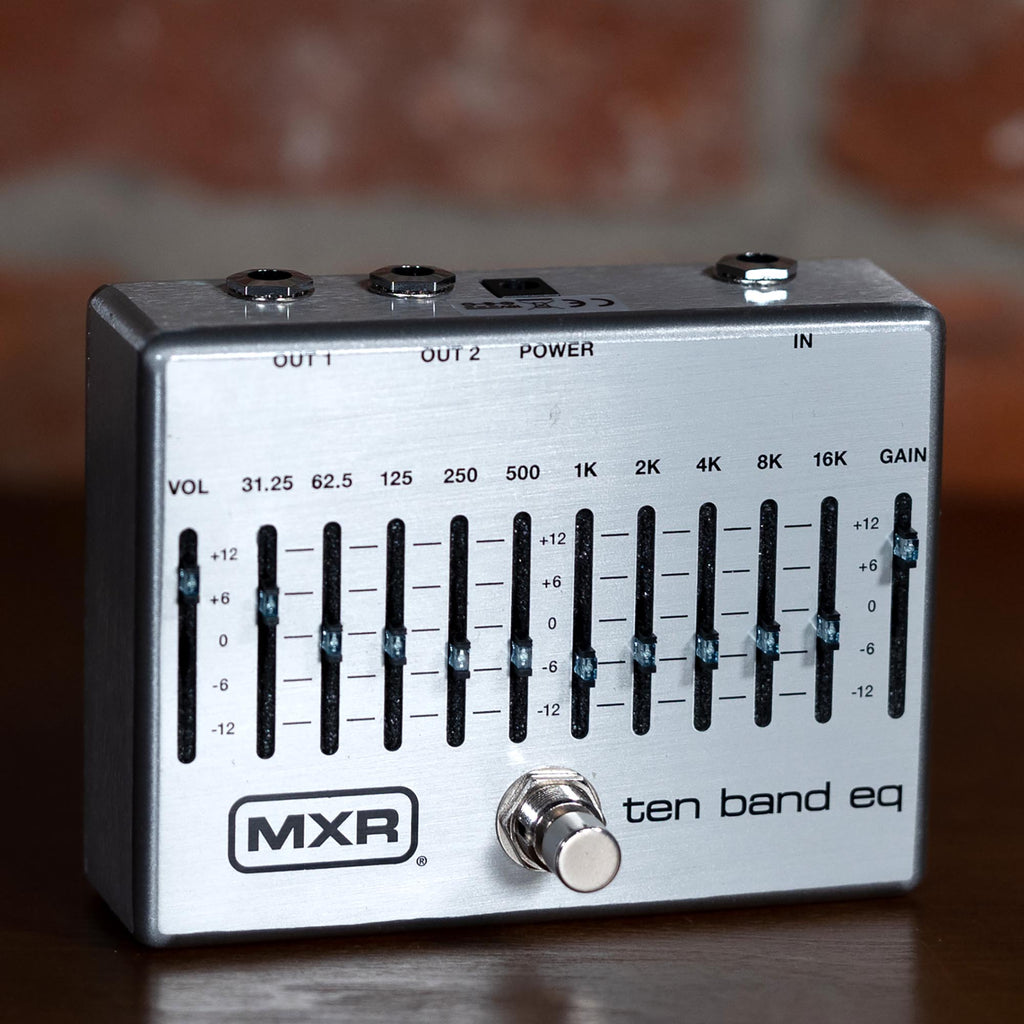 MXR M108S Ten Band EQ With Power Supply - Used