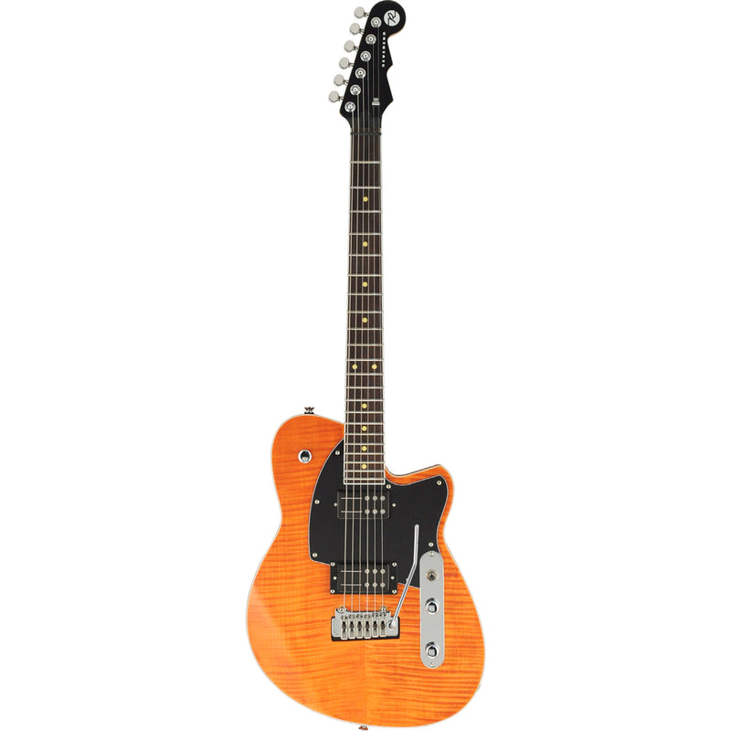 Reverend Reeves Gabrels Signature - Satin Orange Flame Map