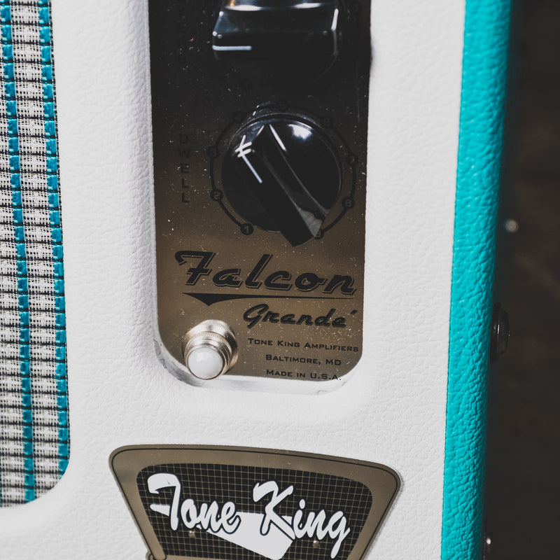 Tone King Falcon Grande Blue With Footswitch - Used