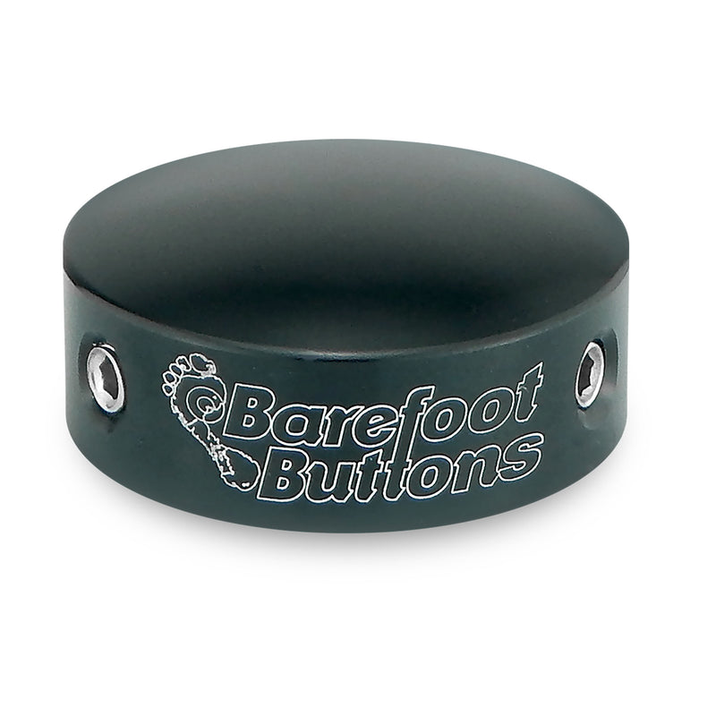 Barefoot Buttons V1 Standard Button, Black