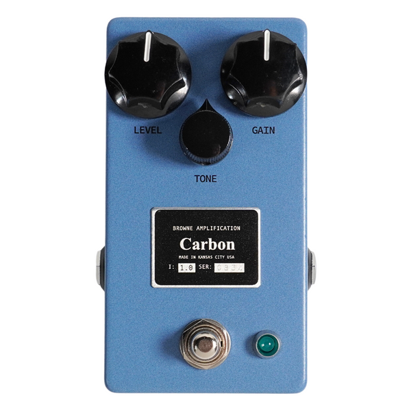 Browne Amplification The Carbon Overdrive Effect Pedal