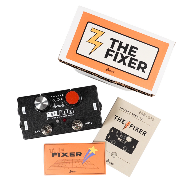 Browne Amplification The Fixer Dual Boost/Buffer Effect Pedal