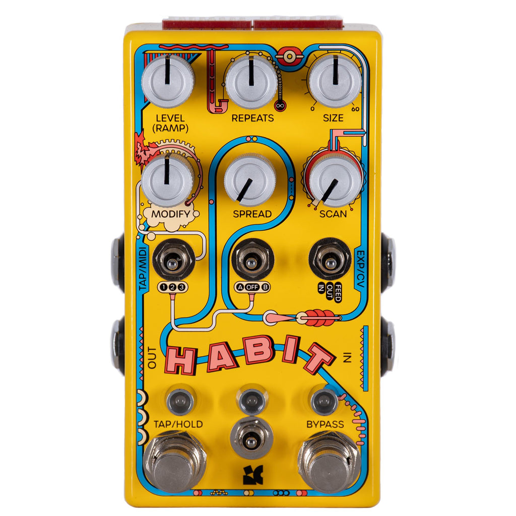 Chase Bliss Habit Echo Collector Delay Effect Pedal