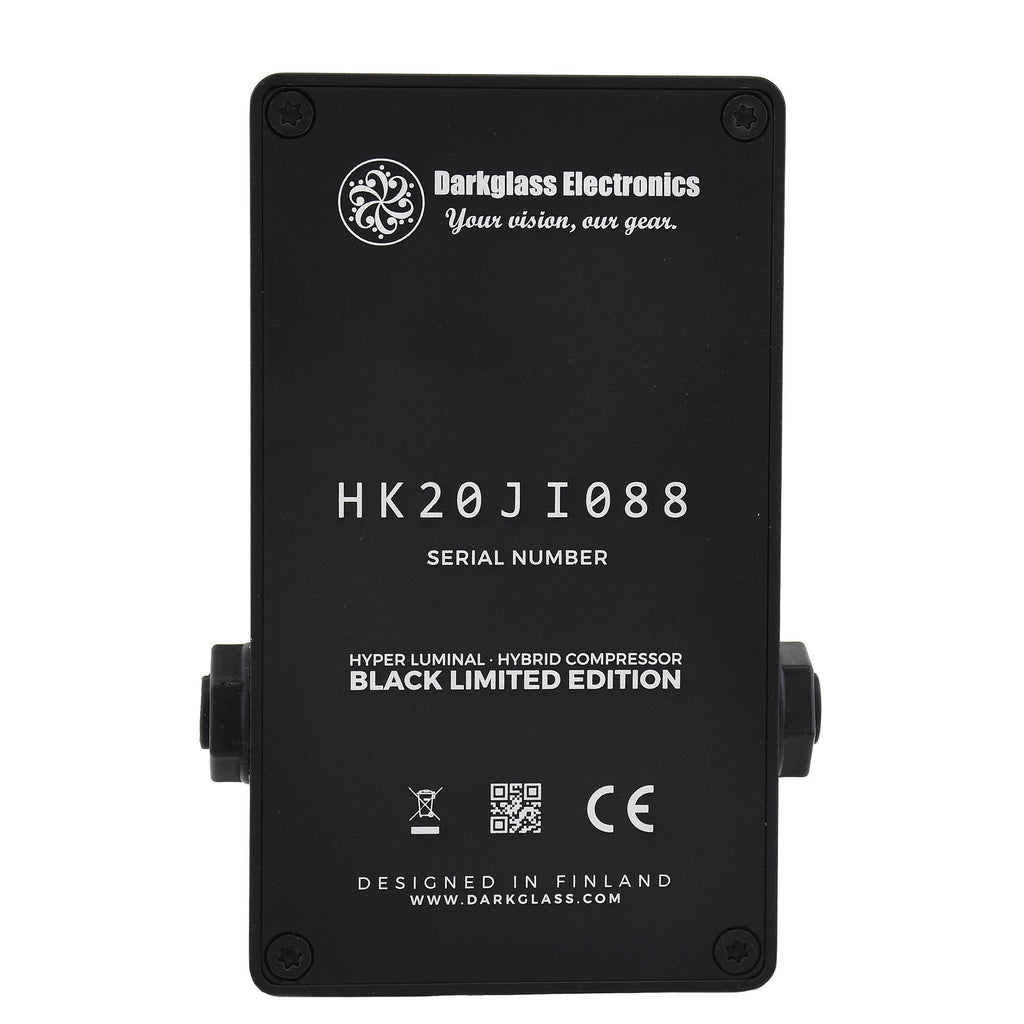 Darkglass Hyper Luminal Bass Compressor Limited Edition Black