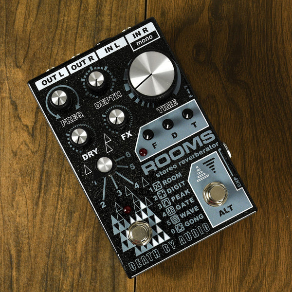 Death By Audio ROOMS Stereo Reverb Pedal